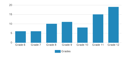 The Woodward School Student By Grade 