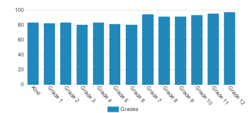 Carmel Christian School Student By Grade 