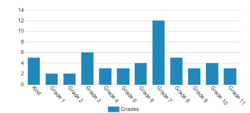 Crossroads School- Lakeland Student By Grade Crossroads School- Lakeland Student By Grade