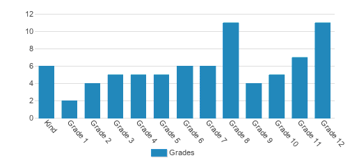 High SchoolStreet Christian Academy Student By Grade High SchoolStreet Christian Academy Student By Grade