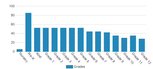 Crescent View Academy Student By Grade  Crescent View Academy Student By Grade