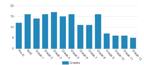 Regents Academy Student By Grade 