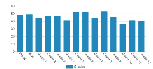 New Braunfels Christian Academy Student By Grade 