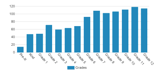 St. Stephen's and St. Agnes School Student By Grade 