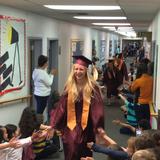 Grace Christian School Photo #1 - Senior Walk - on the day of graduation our seniors walk the hall one final time!