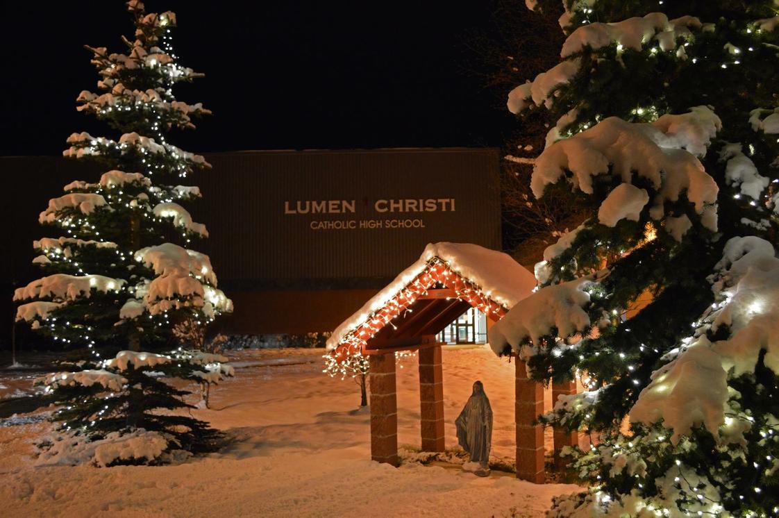 Lumen Christi High School Photo - We have a beautiful campus in Anchorage, Alaska!