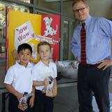 All Saints' Episcopal Day School Photo #5 - During Spirit Week, the second grade students make dog biscuits and sell them during the annual Blessing of the Animals. All proceeds go to the Arizona Humane Society.