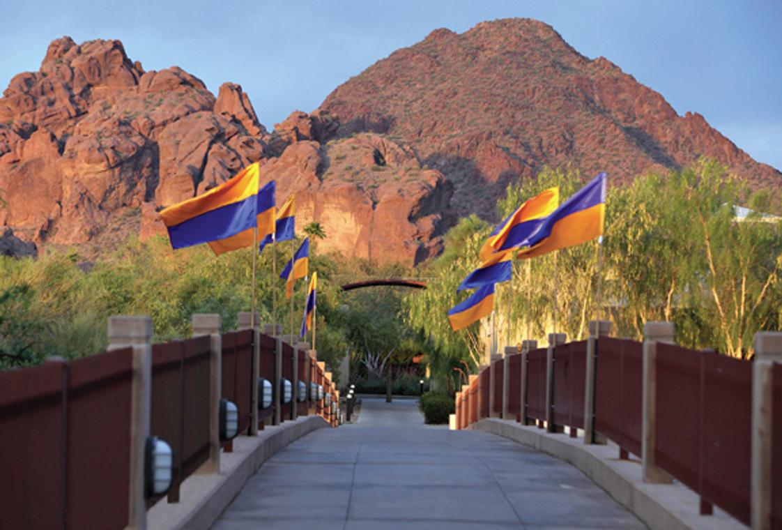 Phoenix Country Day School Photo - One of the bridges that connects the Lower and Middle Schools to the Upper School on our beautiful 40-acre campus.