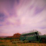 Verde Valley School Photo #4 - Amazing views of Brenda the Bus, Cathedral Rock and our garden!