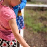 Laurie McGill Photo #3 - Tending to our school garden.