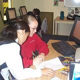 South Bay Christian Academy Photo #3 - Teacher and student working one on one in the Elementary classroom