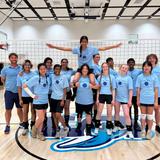Living Wisdom School Of Palo Alto Photo #4 - Living Wisdom High School volleyball team after a game.