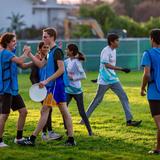 Living Wisdom School Of Palo Alto Photo #12 - Students play ultimate frisbee together during outdoor athletics at Living Wisdom School.