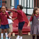 Calvary Christian Academy Photo #10 - Our preschool program is where early learning truly begins.From ages two to four, we focus on building strong foundations through hands-on learning-practicing fine motor skills, letter and number recognition, healthy habits, potty training, tracing, coloring, and so much more.Everything is designed to help children feel confident, capable, and ready for their next steps in school.