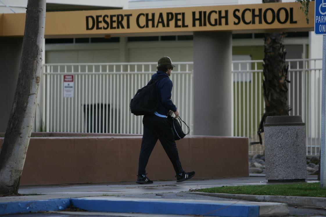 Desert Chapel Christian School Photo - God's plan for your life begins as you enter the gate!