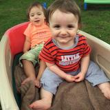 Rangeline KinderCare Photo #7 - Tiny Tots enjoying a relaxing wagon ride in the beautiful weather.