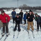 Ames Christian School Photo #4 - Cross-country skiing for P.E. class.