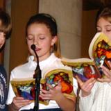 Holy Cross School-blessed Sacrament Center Photo - Students particpate in weekly masses