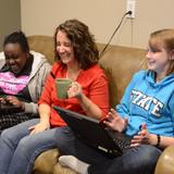 Oakdale Christian Academy Photo #4 - Studying, having fun, or both?