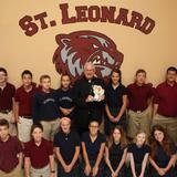 St. Leonard School Photo #2 - 8th grade students with the Archbishop.