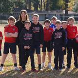 Jesus The Good Shepherd School Photo - JGS School Principal, Lisa Patrick, and Vice Principal, Aimee Anthony, with students.