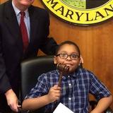 Al-Huda School Photo #9 - Haneef Rodriguez at the "If I were Mayor" Award's Ceremony at the City of College Park