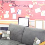 Little Patuxent KinderCare Photo #2 - Learning Adventures info board in our lobby.