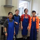 Montessori International Childrens House Photo #6 - Elementary students love preparing lunch for their class!