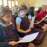 St. Martin's-in-the-Field Episcopal School Photo #9 - Students attend Chapel once a week, giving them the opportunity to embrace our Episcopal identity and spend time with the community.