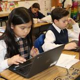 St. Martin of Tours School Photo #5 - Students build digital skills while engaging in meaningful, technology-supported learning.