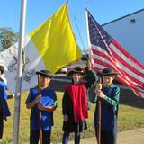 St. Michaels School Photo #4 - Flag Raising
