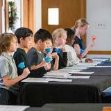 St. Paul Lutheran School Photo #7 - Our Bell Choir accepts the challenge to perform for others.