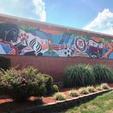 Takoma Academy Photo #3 - Mural on the front of the building.