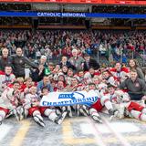 Catholic Memorial Photo #11 - Winning this year's Massachusetts Division 1 State Hockey Championships.