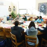 Milton Academy Photo #2 - The typical class size at Milton is 14 students. Classes meet around the Harkness table or lab bench, where students and faculty share dialogue, inquiry, and reflection.
