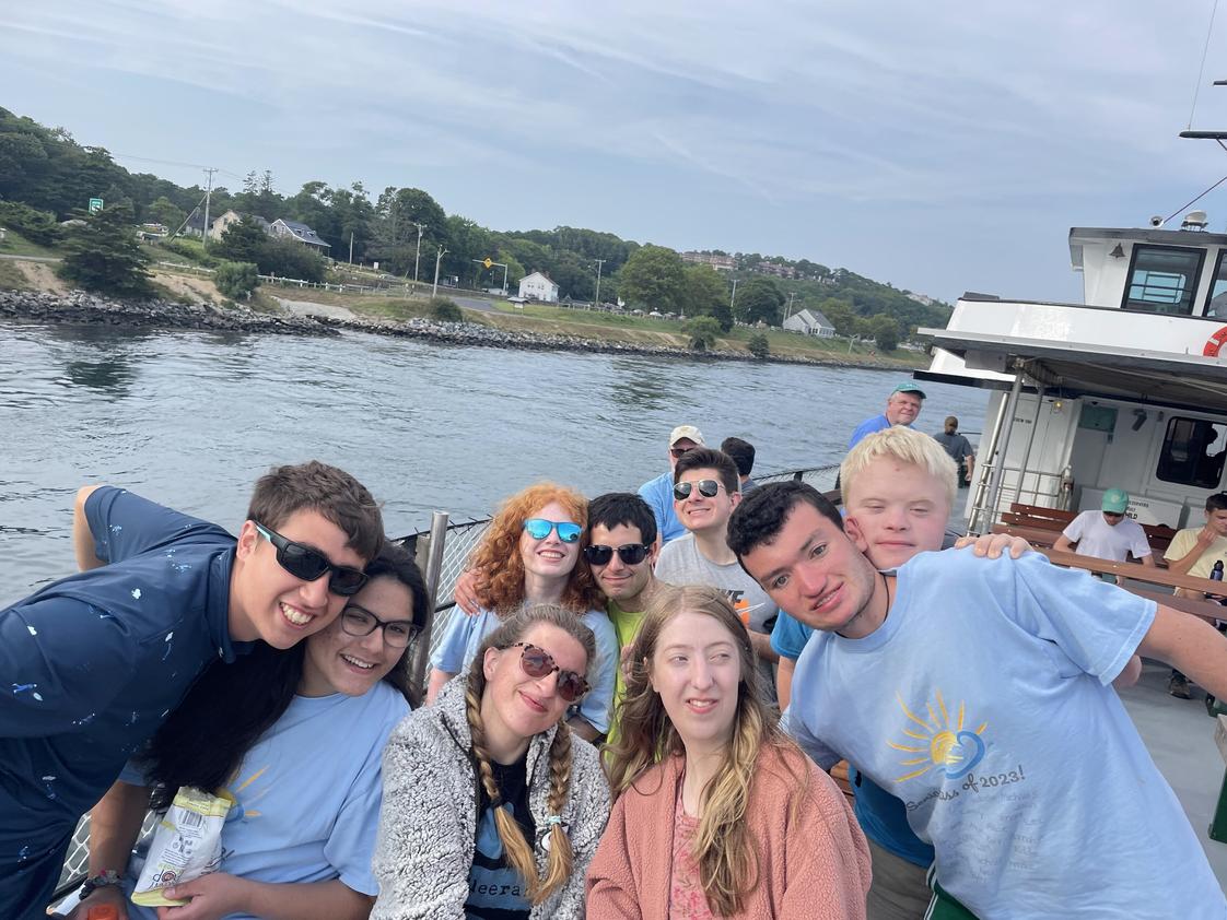 Riverview School Inc Photo #1 - Our summer program ends with a cruise along the Cape Cod Canal for some students.