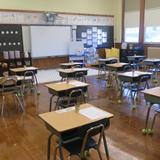 St. Joan Of Arc School Photo #4 - Spacious Classrooms that feature large windows for ventilation, ceiling fans for warmer days, smart boards. SJA provides air purifiers in all classrooms and common gathering spaces.
