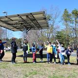 The Sage School Photo #7 - Sagers consistently show an environmentally and community-minded spirit. In Spring 2021 Sage installed "Sprout," a solar tracker that was gifted by faculty and staff of the past and present. The student-led group, Service @ Sage, also works year round to host food drives and other acts of community service.