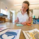 Ursuline Academy Photo #8 - Students develop their artistic skills in both traditional and digital media.