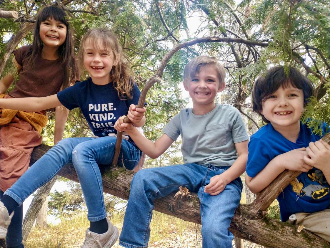Grayling Seventh-day Adventist School Photo - Students at Grayling Adventist School enjoy each other and learn about nature.
