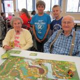 Heritage Christian Academy Photo #9 - Elementary students visit nursing homes regularly to play games with the residents.