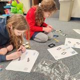 St. Mary's Visitation School Photo #3 - Lego League constructing robots.