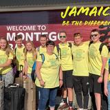 Traverse City Christian School Photo #4 - The Class of 2018-2019 on arrival for their mission trip to an orphanage and teen rehab center in Jamaica (Nov. 2018)