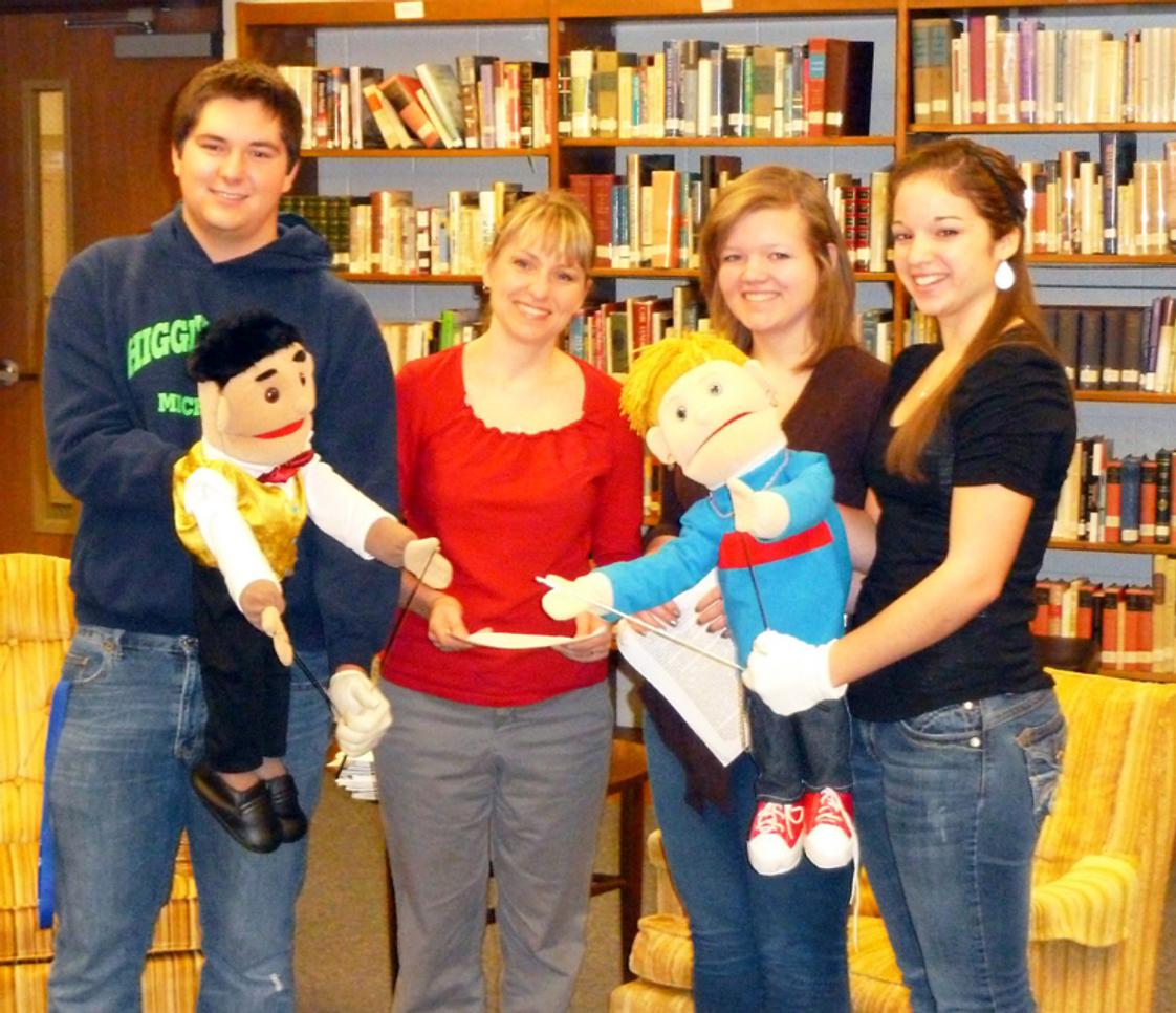 Valley Lutheran High School Photo #1 - A group of Spanish Class students headed to Puerto Rico over spring break to offer assistance at an orphanage where they conducted a Vacation Bible like program that included puppets.