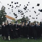 Breck School Photo - Breck students participate in commencement 2024.