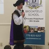 Brookfield School Photo #3 - Our Annual Chautauqua provides our students excellent public speaking opportunities.