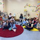 Beacon Christian Academy Photo #1 - Reading in the Butterfly Garden Library section for young children.