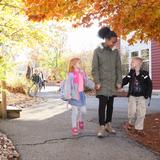 Far Brook School Photo #4 - Seventh Graders are responsible for walking our Nursery & Kindergarten students to their classrooms in the morning, building relationships and providing leadership opportunities.