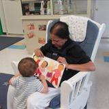 Rt. 70 East KinderCare Photo #4 - Ms. Ana reading a story about the five senses.
