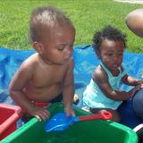 Voorhees KinderCare Photo #4 - We love to splash and play!